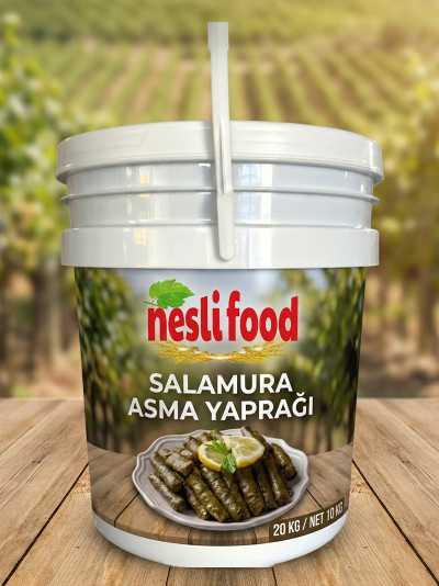 Salamura Asma Yaprağı Kova 10 kg.